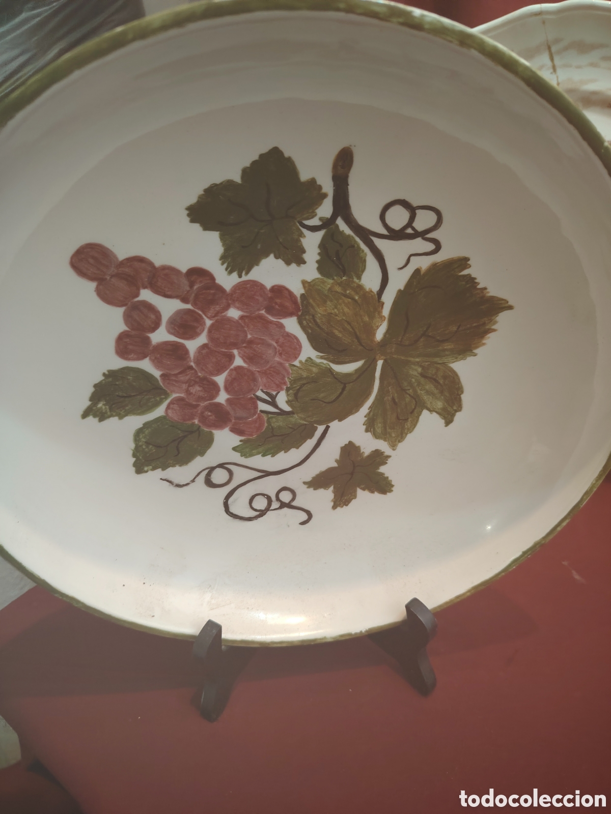 Antig&uuml;edades: Lote de platos de decoraci&oacute;n - Foto 2