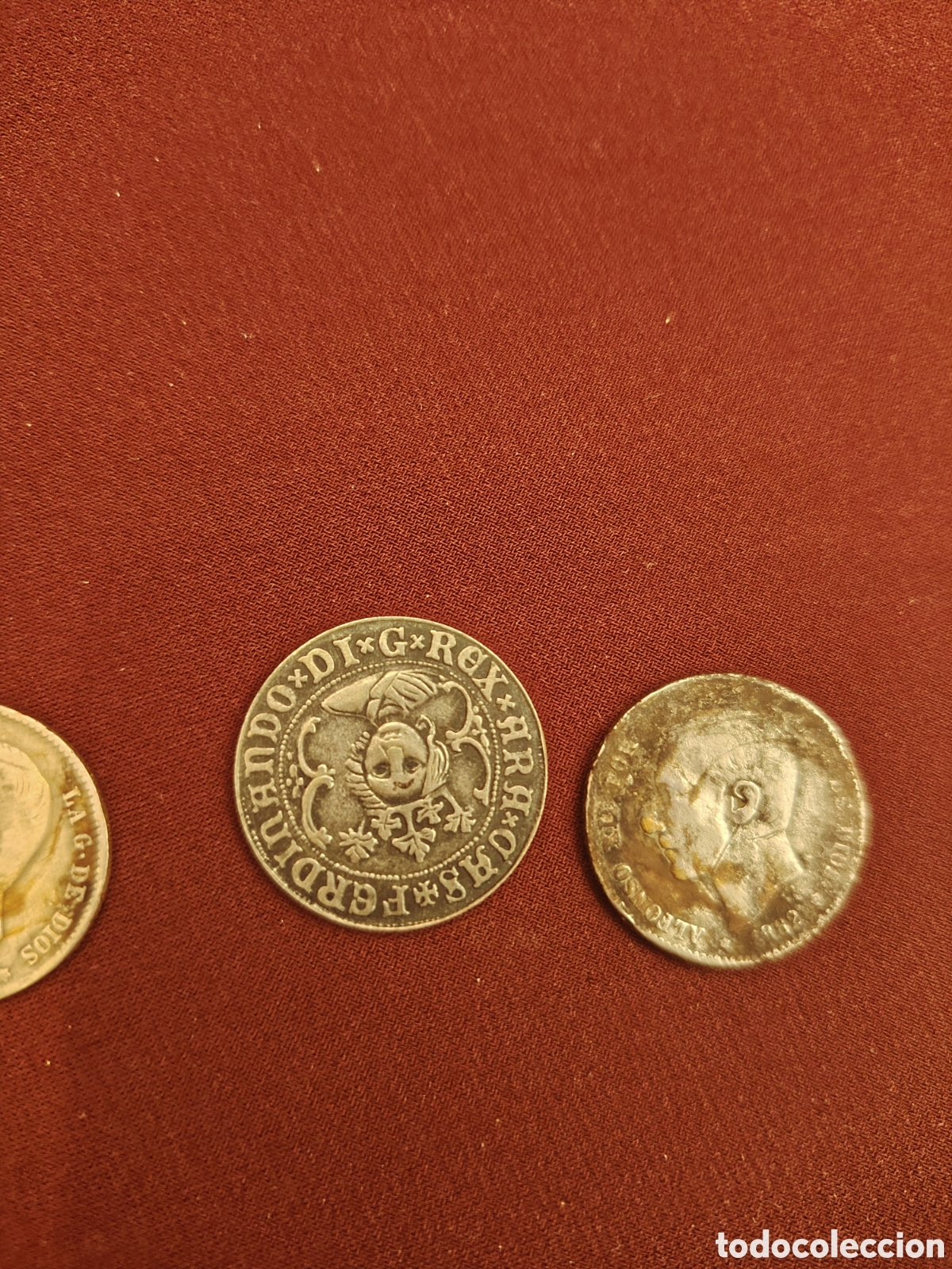Antig&uuml;edades: Lote de monedas antiguas de plata - Foto 3