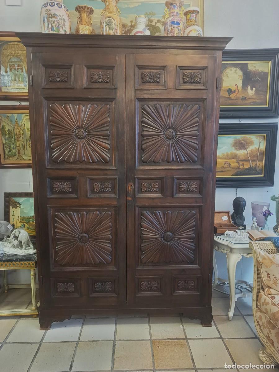Antig&uuml;edades: Armario Antiguo 2 puertas - Foto 2
