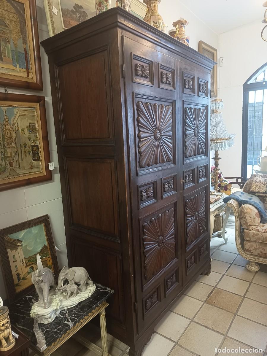 Antig&uuml;edades: Armario Antiguo 2 puertas - Foto 4