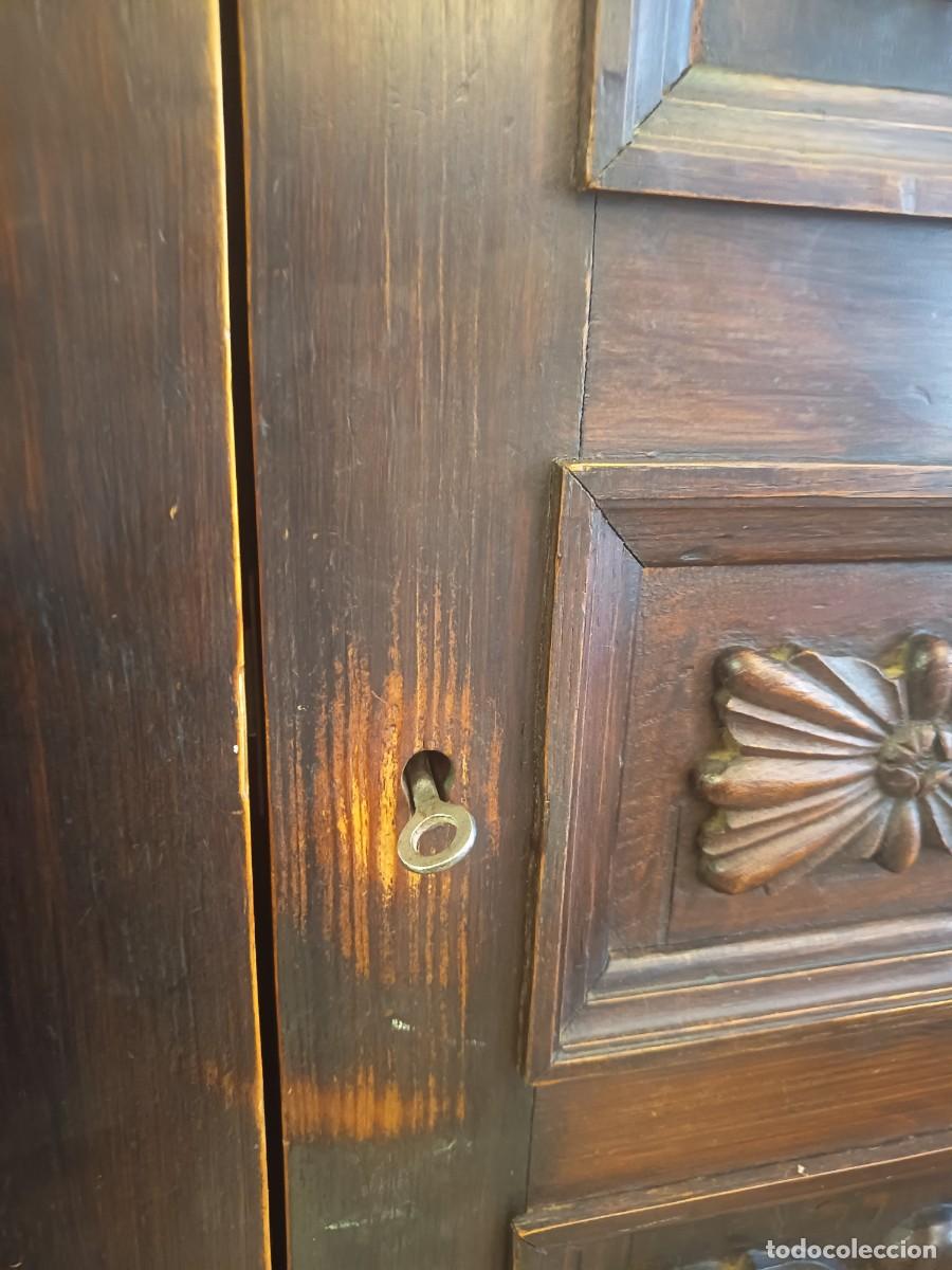 Antig&uuml;edades: Armario Antiguo 2 puertas - Foto 8