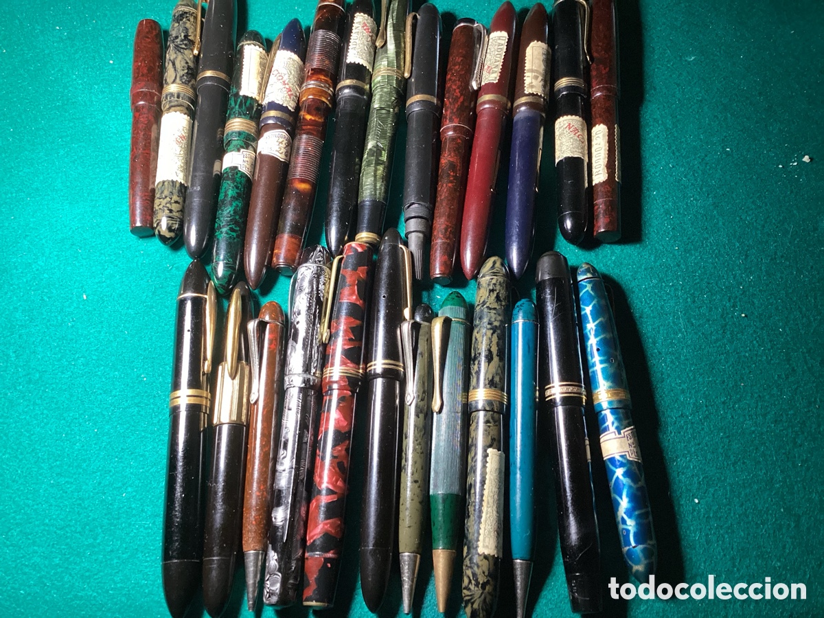 Antig&uuml;edades: Plumas estilogr&aacute;ficas y lapiceros a&ntilde;os 40