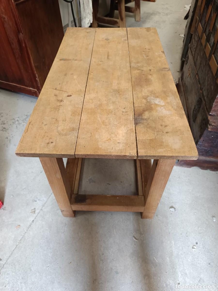 Antig&uuml;edades: MESA TOCINERA MEDIANA - Foto 3
