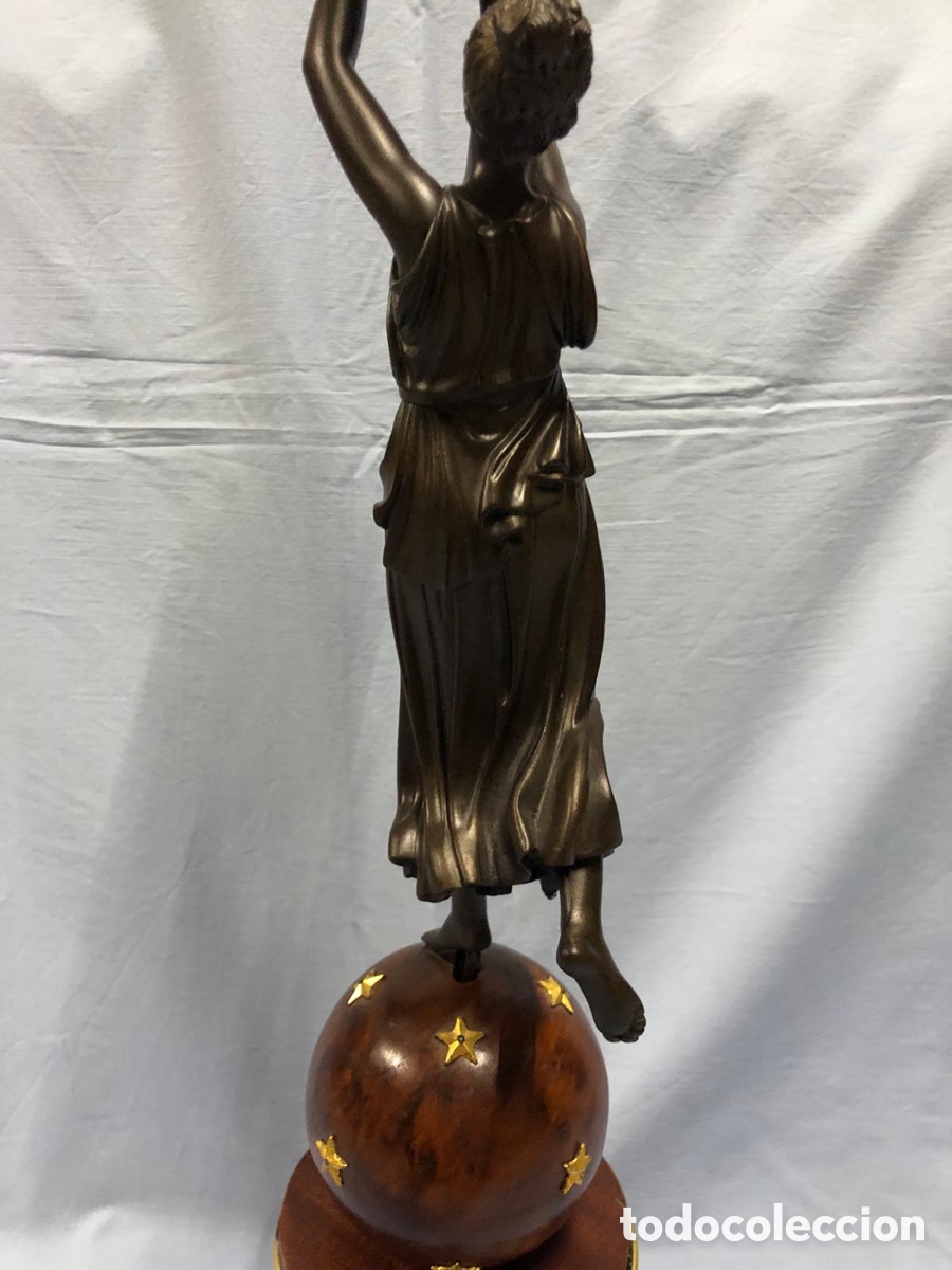 Antig&uuml;edades: L&aacute;mpara imperio siglo XIX - Foto 12