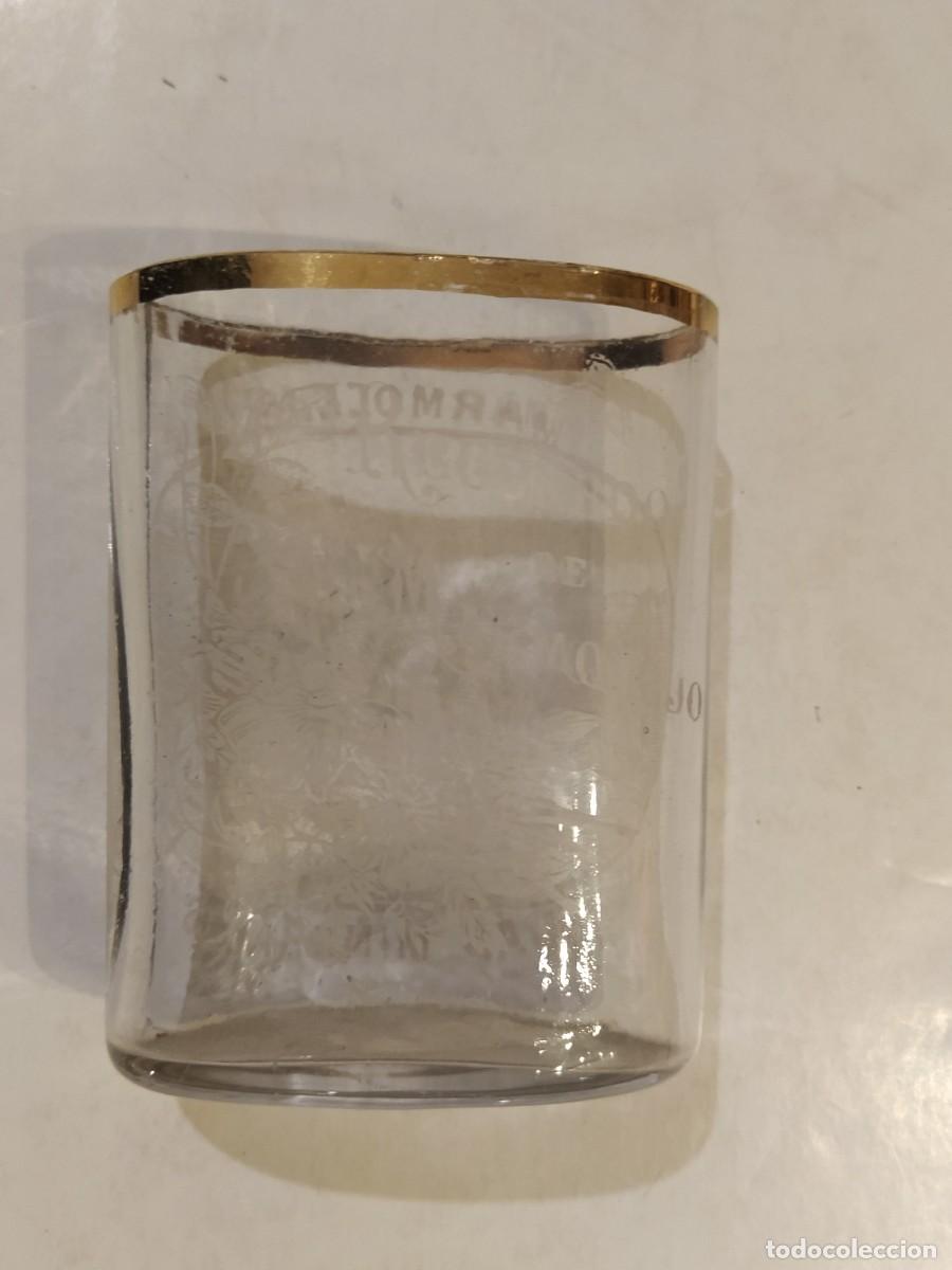 Antig&uuml;edades: AGUAS MINERALES MARMOLEJO - VASO ANTIGUO DE CRISTAL -VER FOTOS