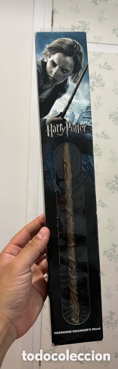 Antig&uuml;edades: R&eacute;plica varita Hermione Granger&rsquo;s &bull; Hecha en resina