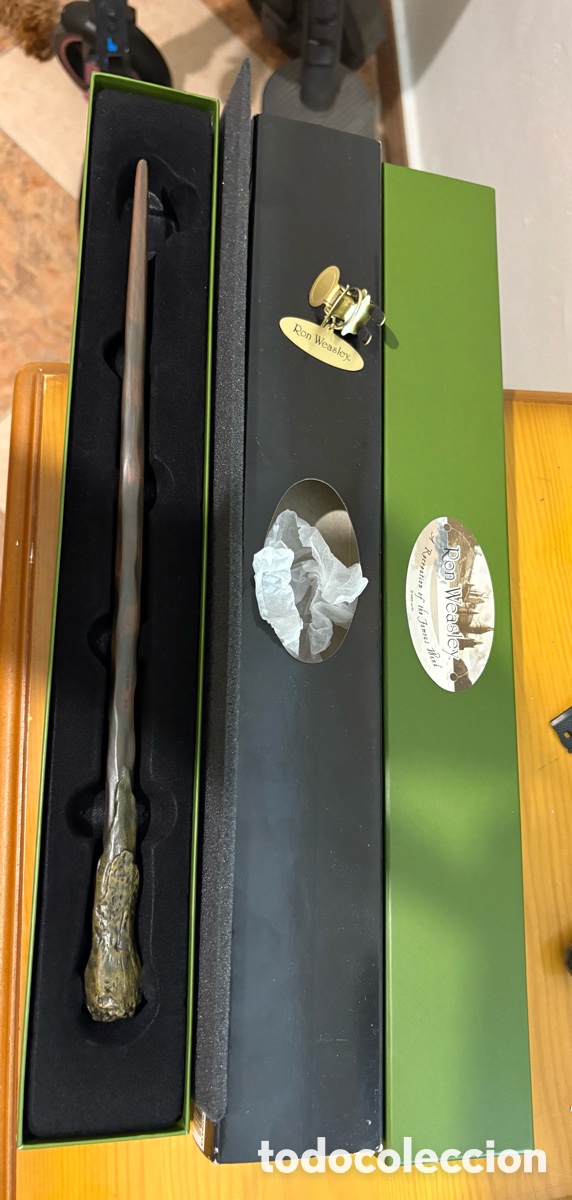 Antig&uuml;edades: R&eacute;plica Varita Ron weasly &bull; Harry Potter &bull; Hecha en resina.