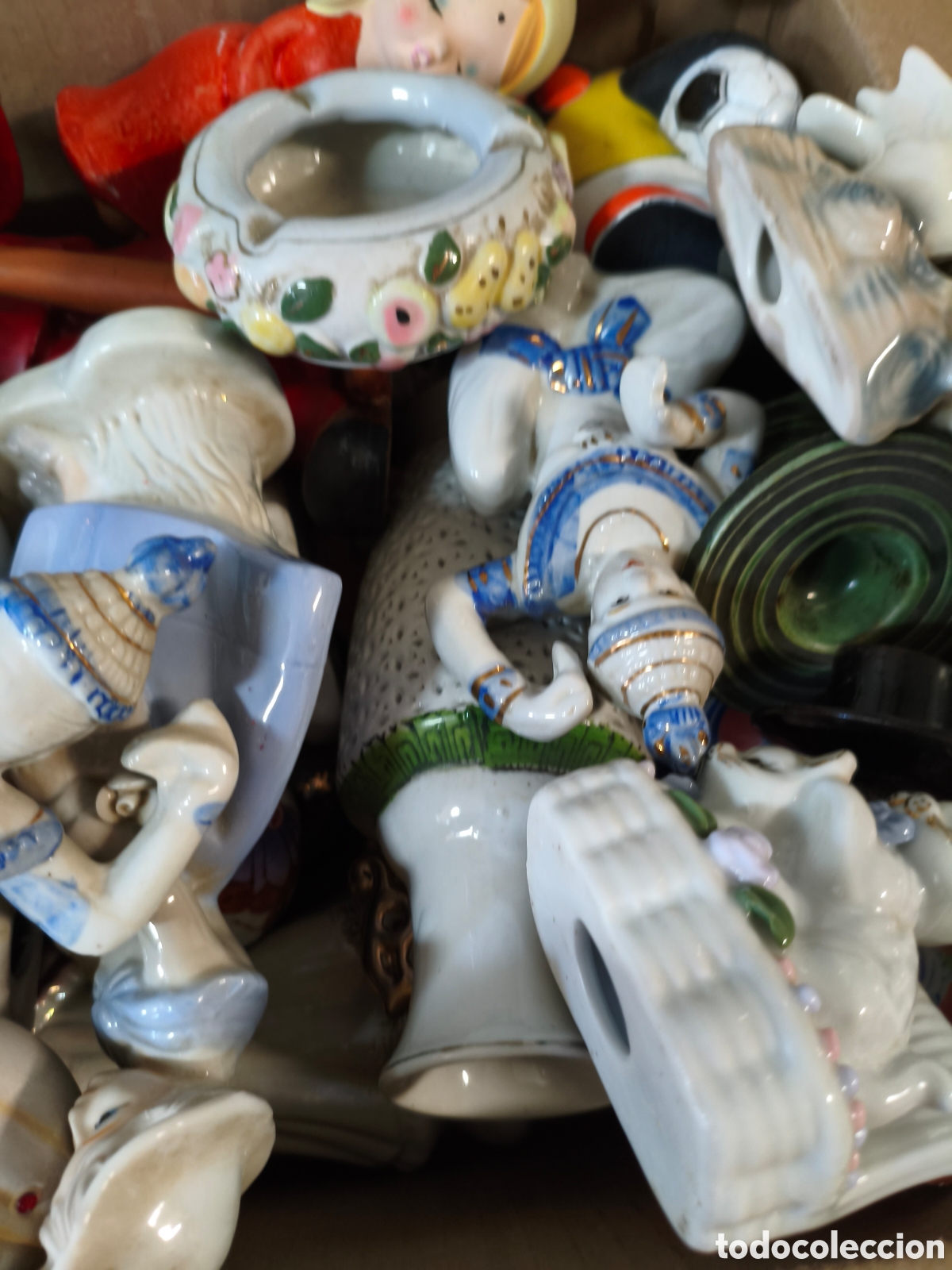 Antig&uuml;edades: Caja figuras porcelana - Foto 3