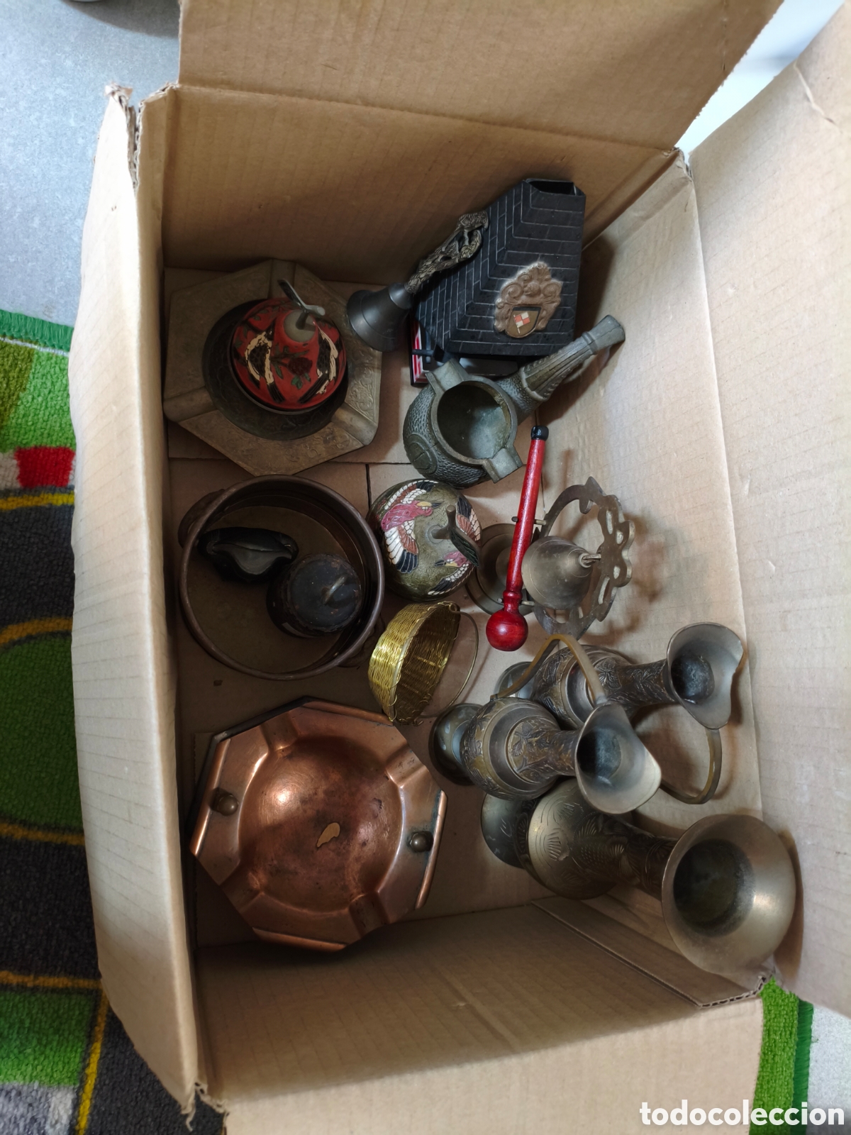 Antig&uuml;edades: Caja antig&uuml;edades metalicas