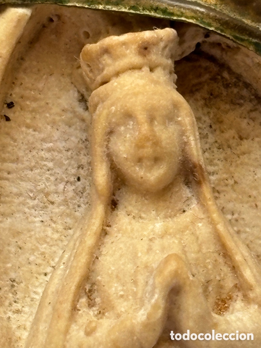 Antig&uuml;edades: Marco de bronce espuma de mar S.XIX - Foto 7