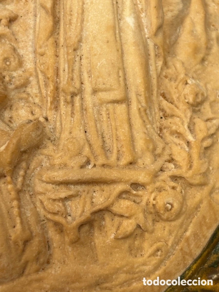 Antig&uuml;edades: Marco de bronce espuma de mar S.XIX - Foto 8