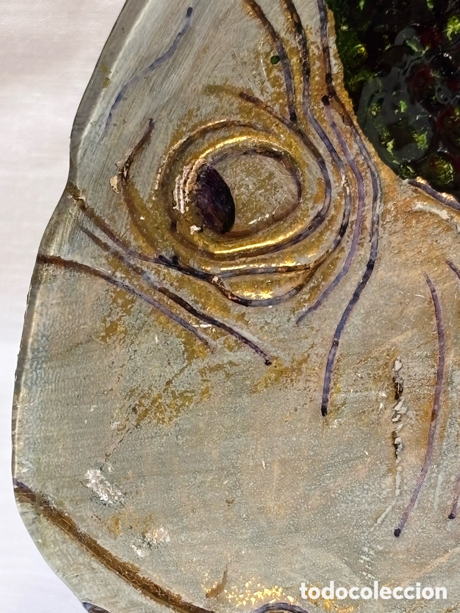 Antig&uuml;edades: Plato de vidrio Poisson de Arcoroc - Foto 2