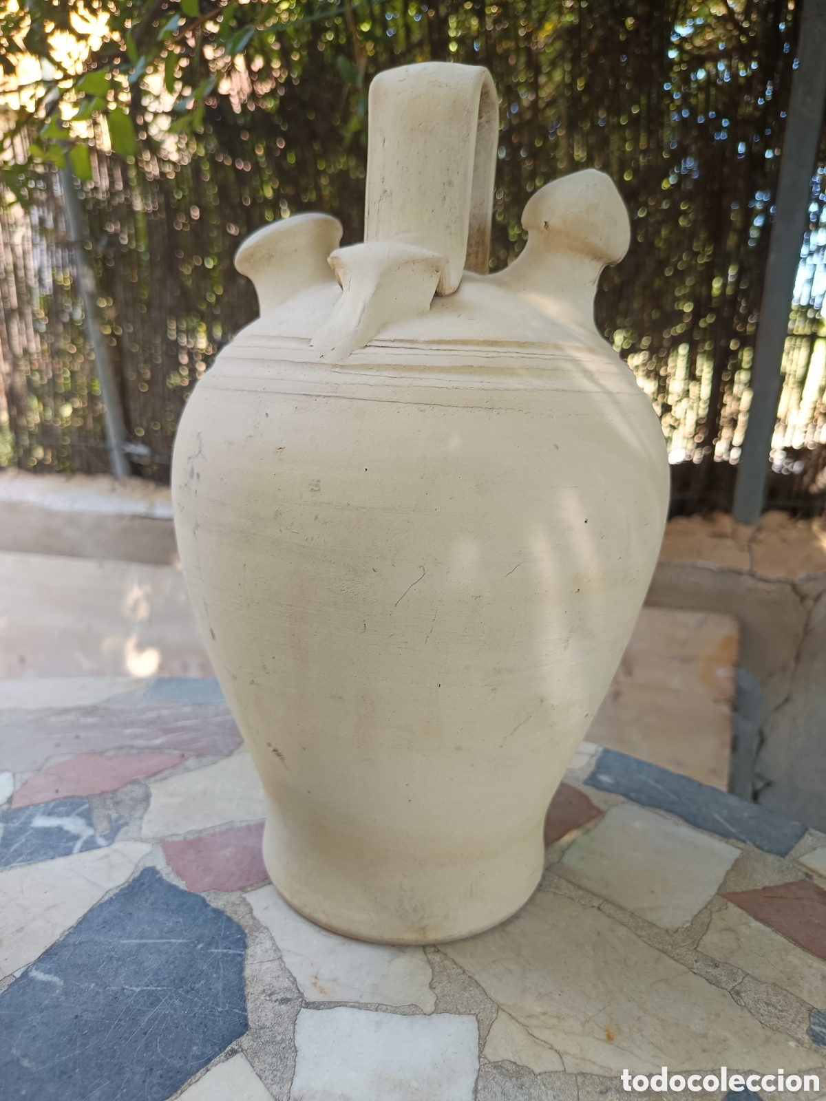Antig&uuml;edades: Botijo de cer&aacute;mica alfarer&iacute;a Alicante