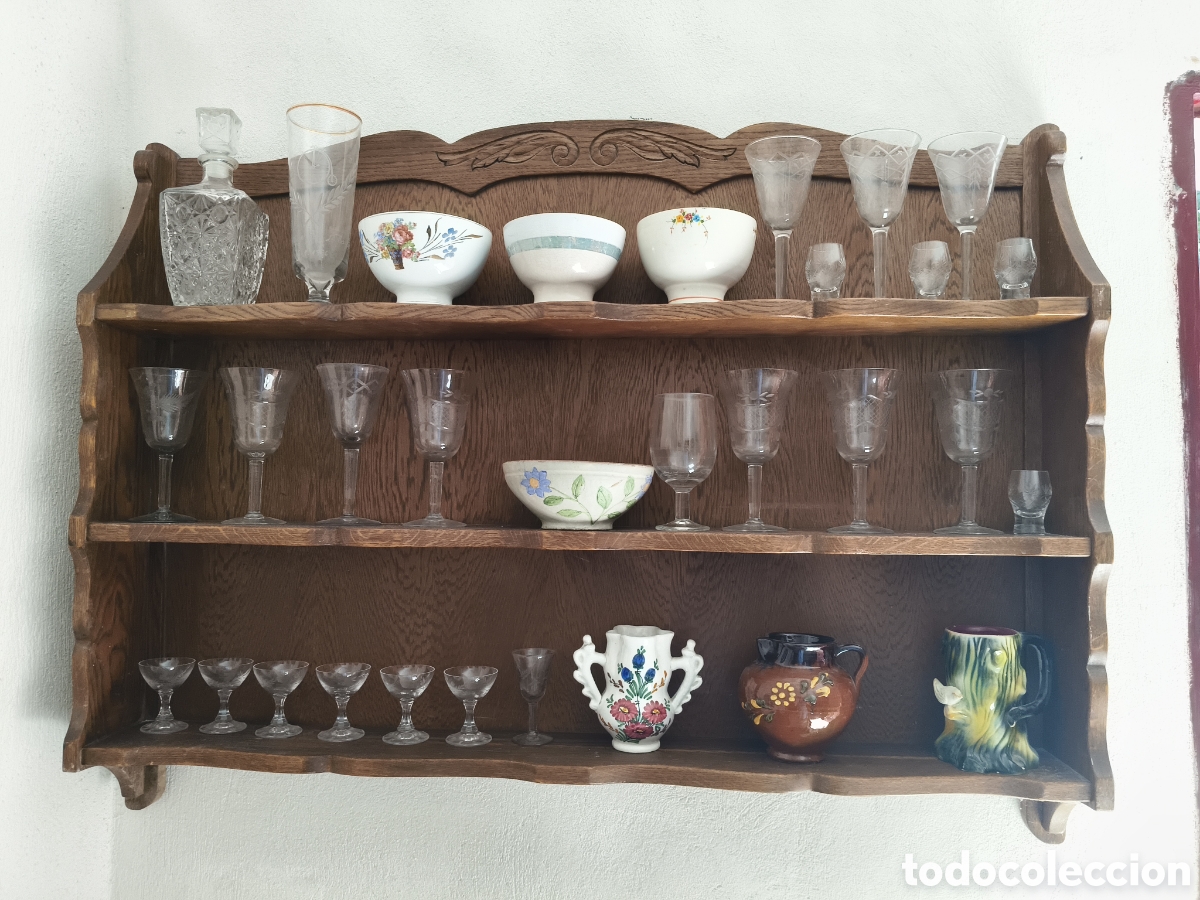 Antig&uuml;edades: Lote de decoraci&oacute;n cocina o sal&oacute;n mediterr&aacute;nea