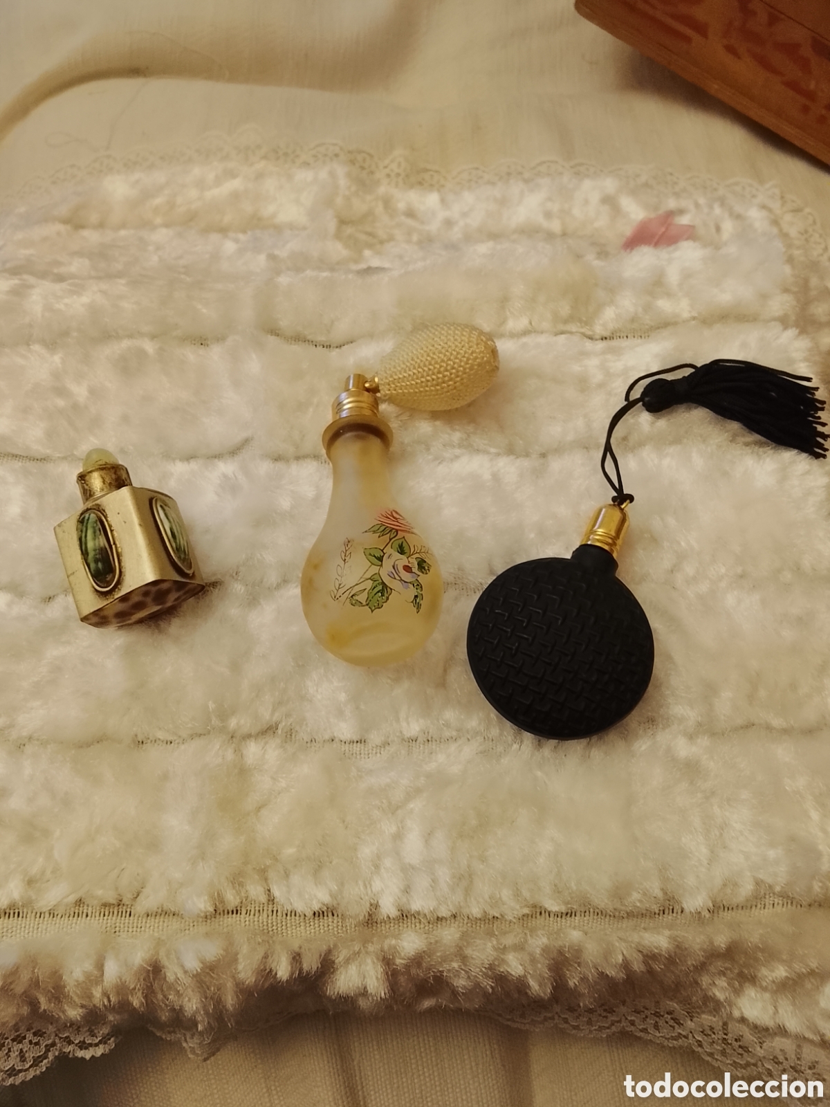 Antig&uuml;edades: lote de 3 antigua Perfumadores de bolsillo .Son de los a&ntilde;os 50-60 .