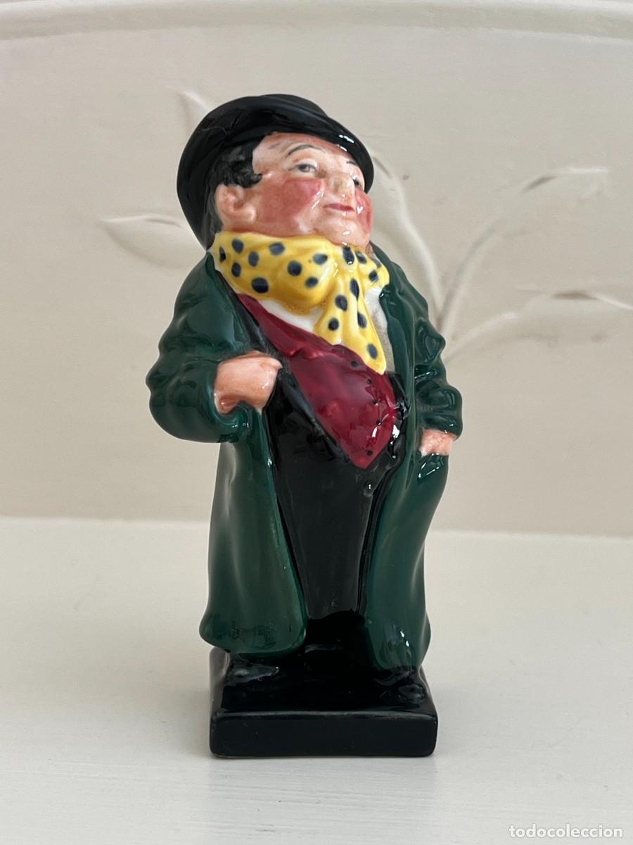 Antig&uuml;edades: Figura Royal Doulton Tony Weller M47 &ndash; Dickens miniatura 10 cm &ndash; Bone China