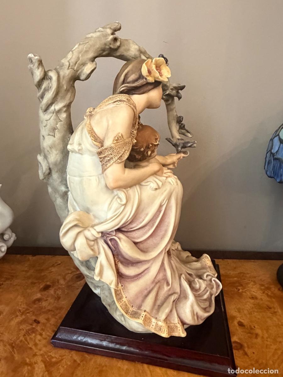 Antig&uuml;edades: GIUSEPPE ARMANI DAMA CON NI&Ntilde;O CAPODIMONTE - Foto 6