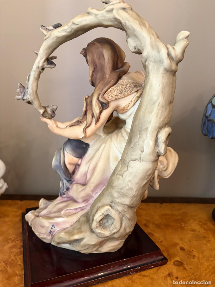 Antig&uuml;edades: GIUSEPPE ARMANI DAMA CON NI&Ntilde;O CAPODIMONTE - Foto 8