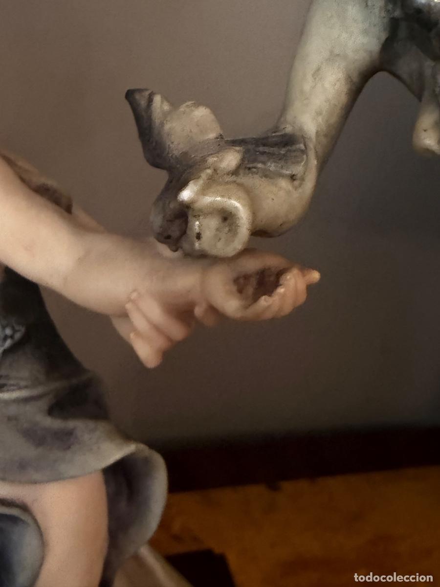 Antig&uuml;edades: GIUSEPPE ARMANI DAMA CON NI&Ntilde;O CAPODIMONTE - Foto 11