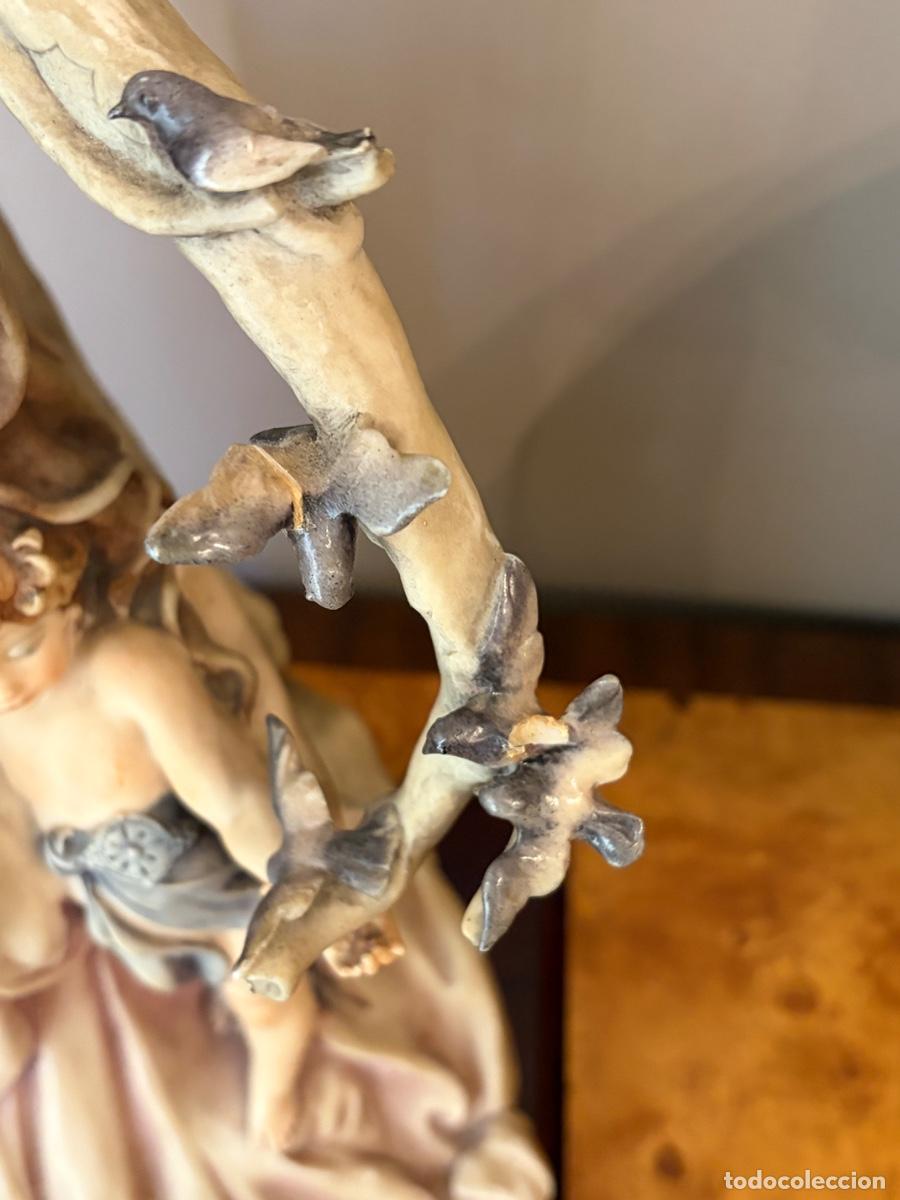 Antig&uuml;edades: GIUSEPPE ARMANI DAMA CON NI&Ntilde;O CAPODIMONTE - Foto 14