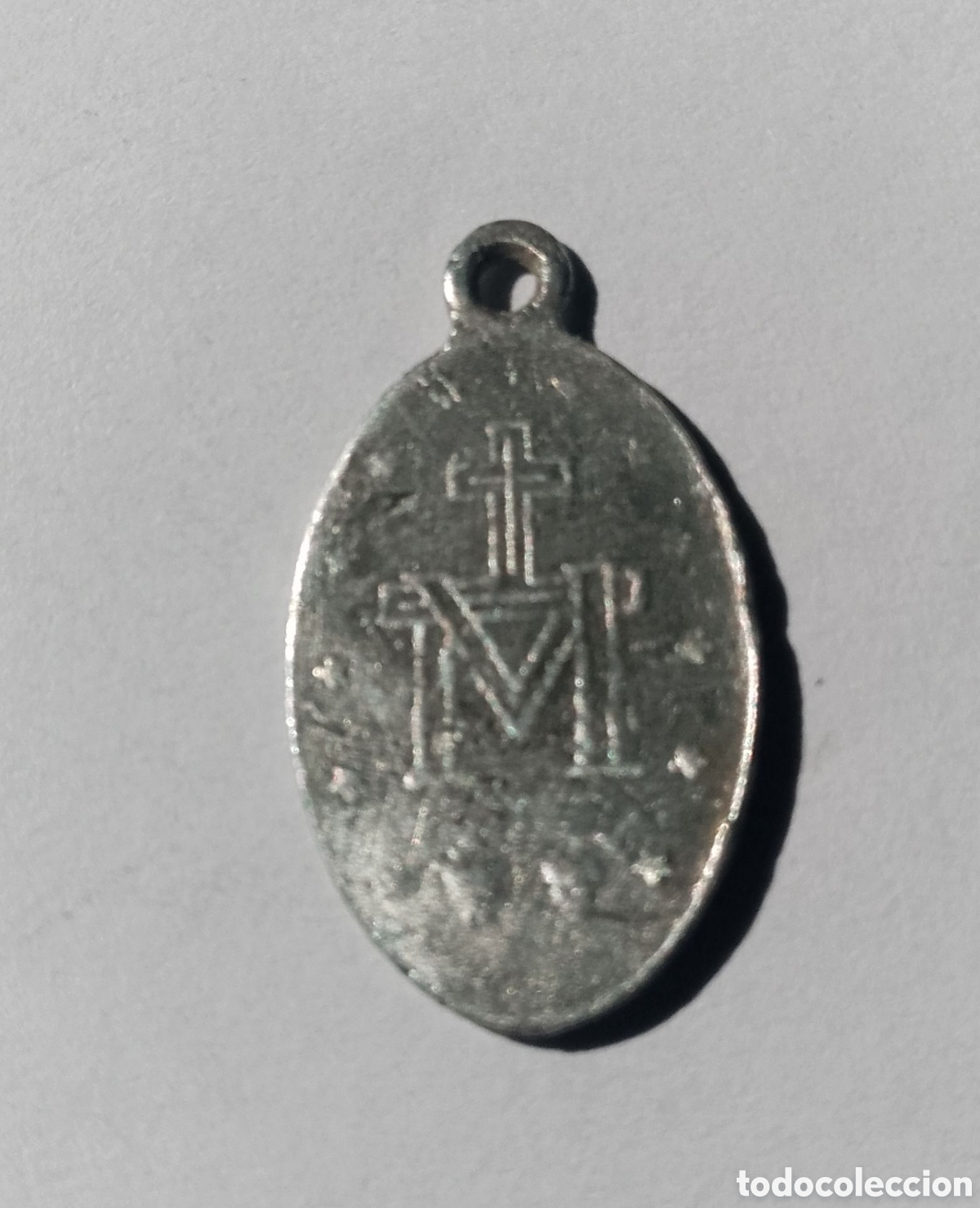 Antig&uuml;edades: MEDALLA ANTIGUA DE CALAMINA - Foto 2