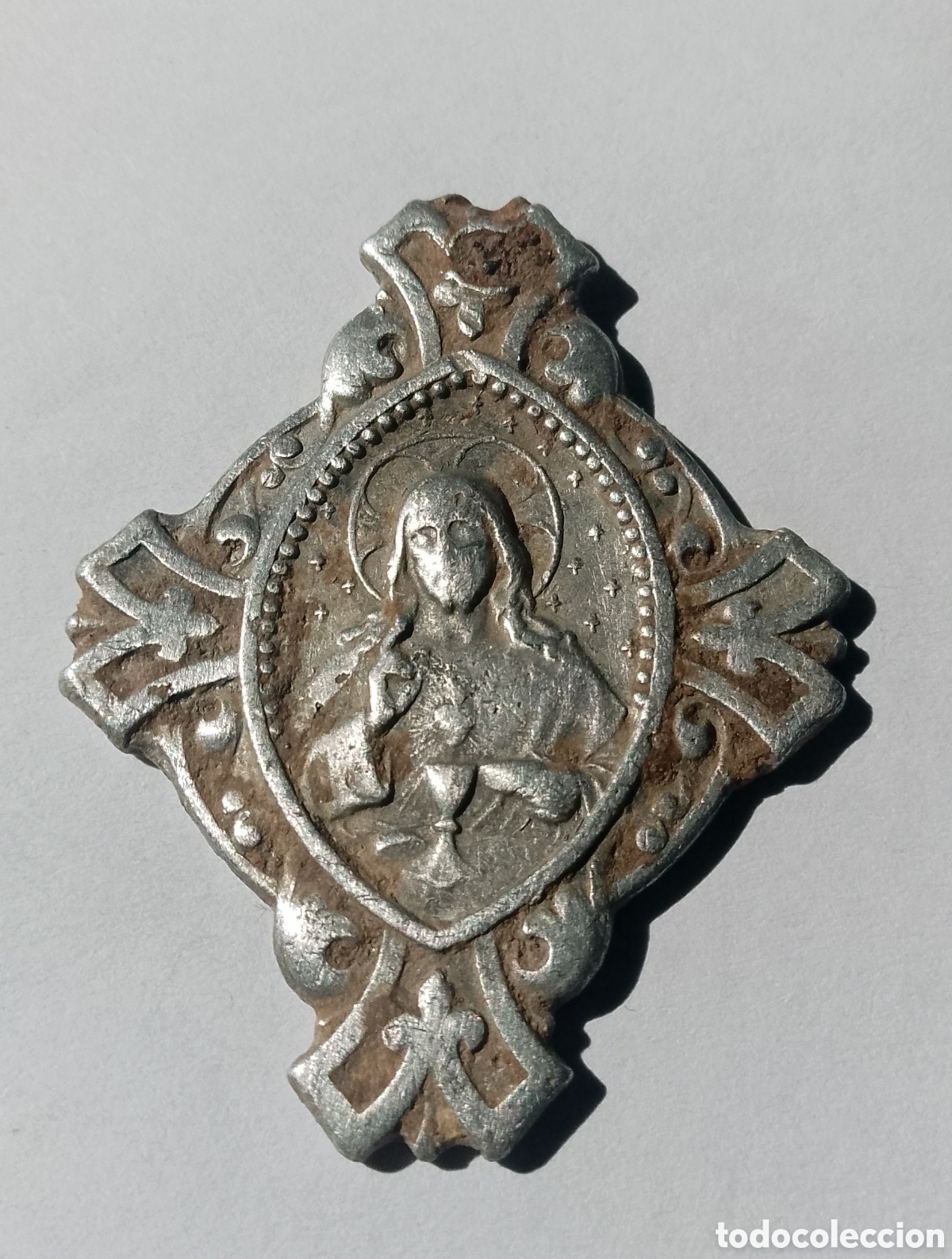 Antig&uuml;edades: MEDALLA ANTIGUA DE CALAMINA