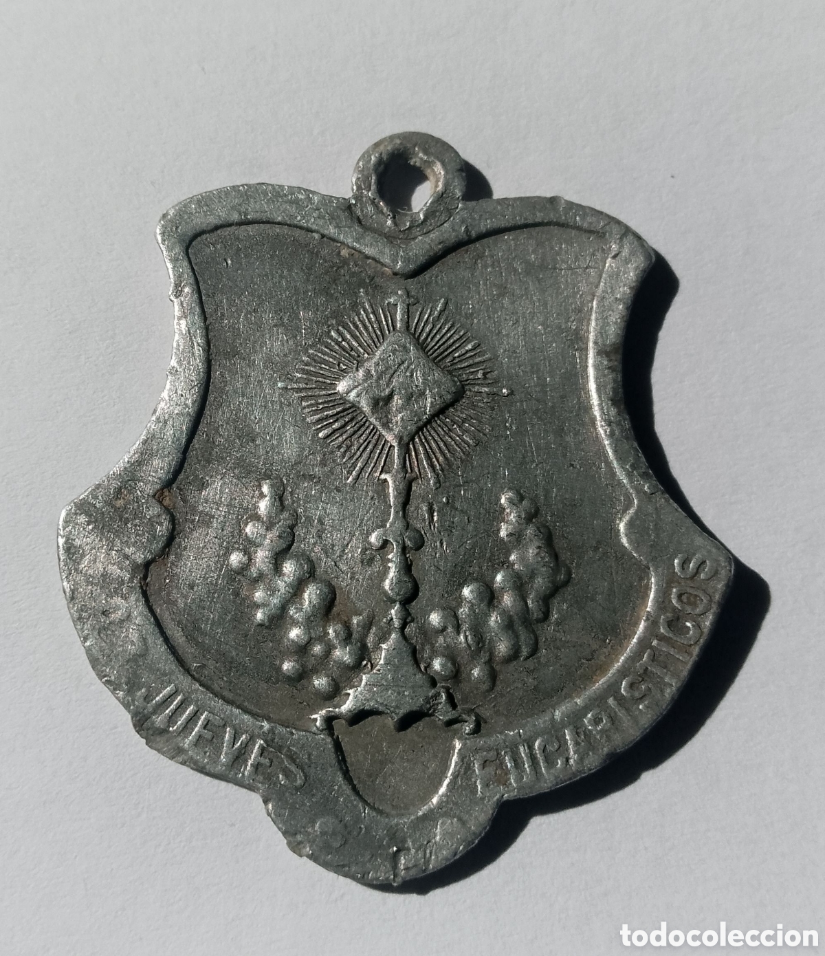 Antig&uuml;edades: MEDALLA ANTIGUA DE CALAMINA