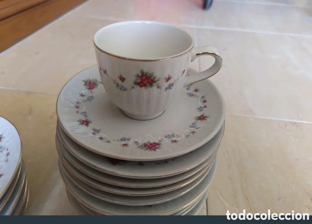 Antig&uuml;edades: Vajilla de porcelana - Foto 4