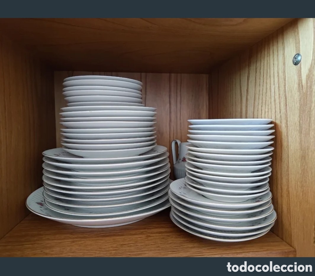 Antig&uuml;edades: Vajilla de porcelana - Foto 7