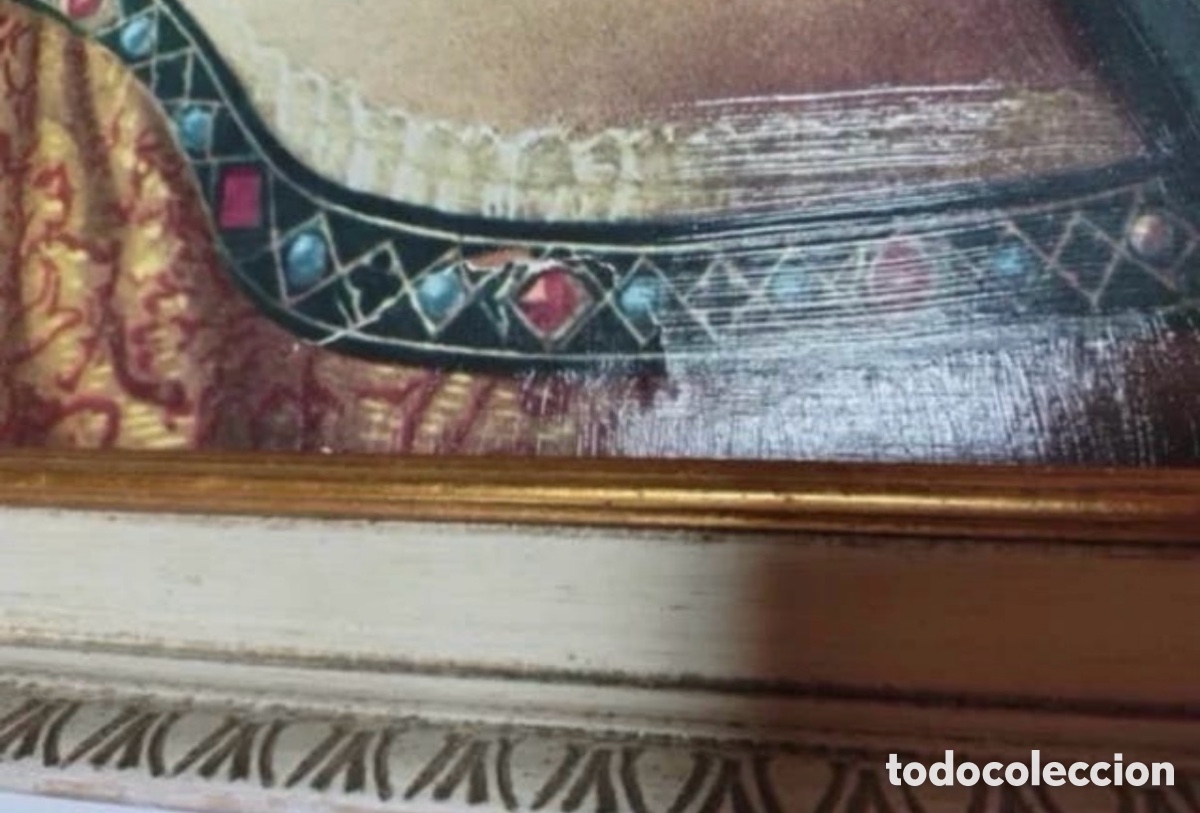 Antig&uuml;edades: Tr&iacute;ptico Virgen con paisajes - Foto 4