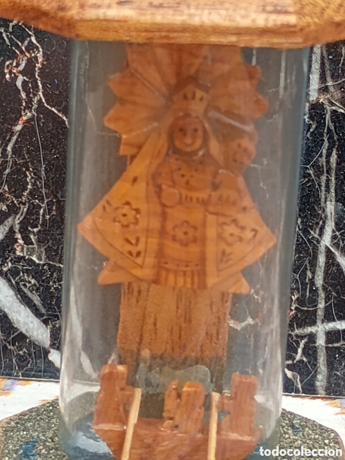 Antig&uuml;edades: Capilla virgen madera - Foto 2
