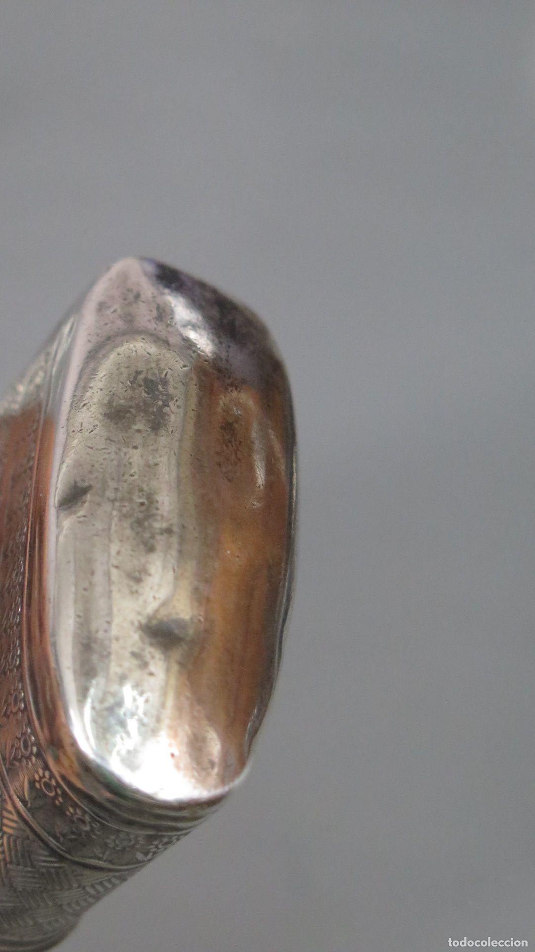 Antig&uuml;edades: TABAQUERA. PLATA. HACIA 1850 - Foto 5
