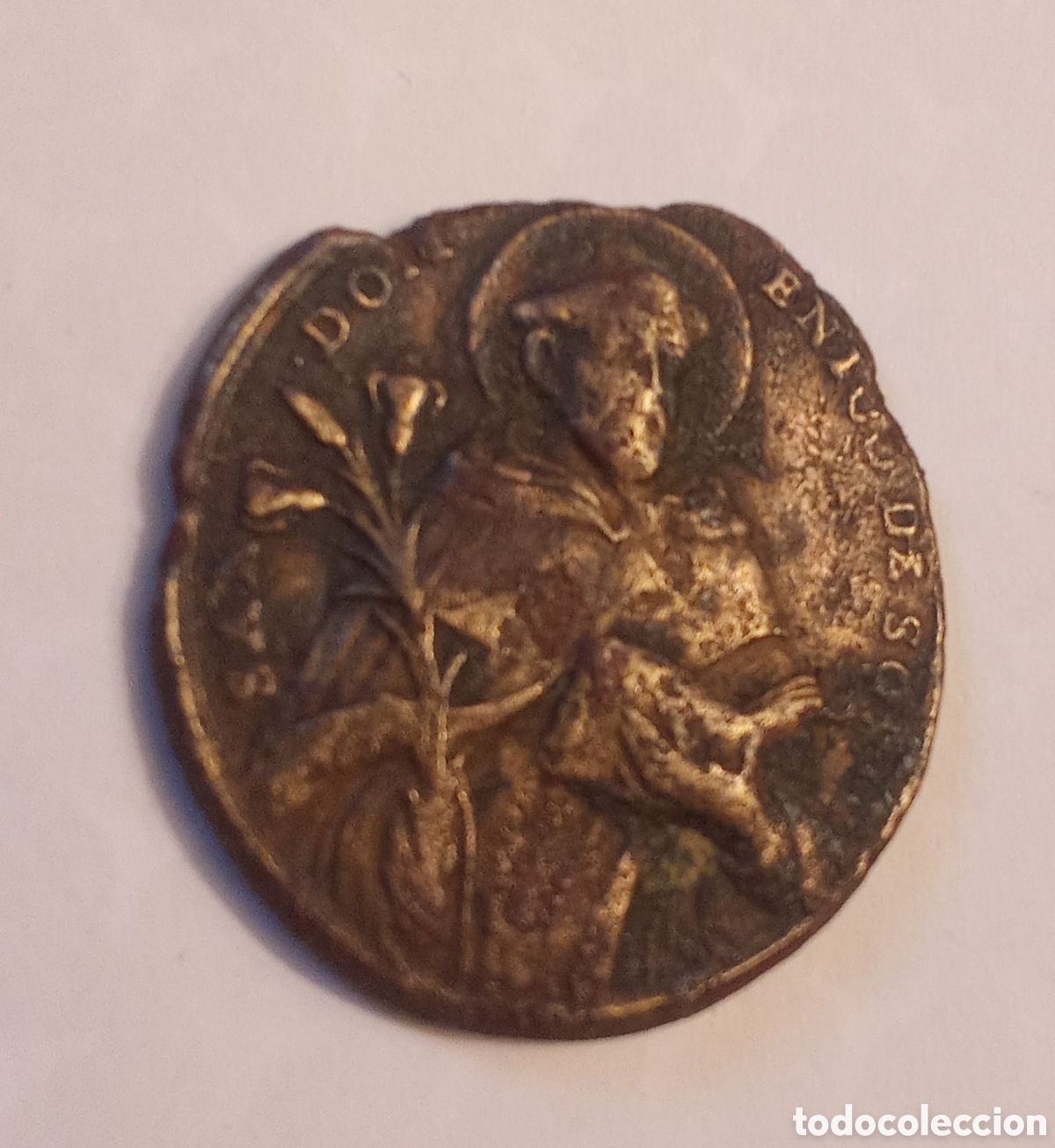 Antig&uuml;edades: MEDALLA ANTIGUA DE BRONCE