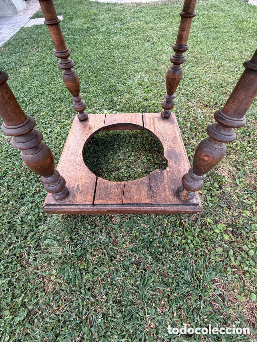 Antig&uuml;edades: Mesa cl&aacute;sica antigua de madera - Foto 2