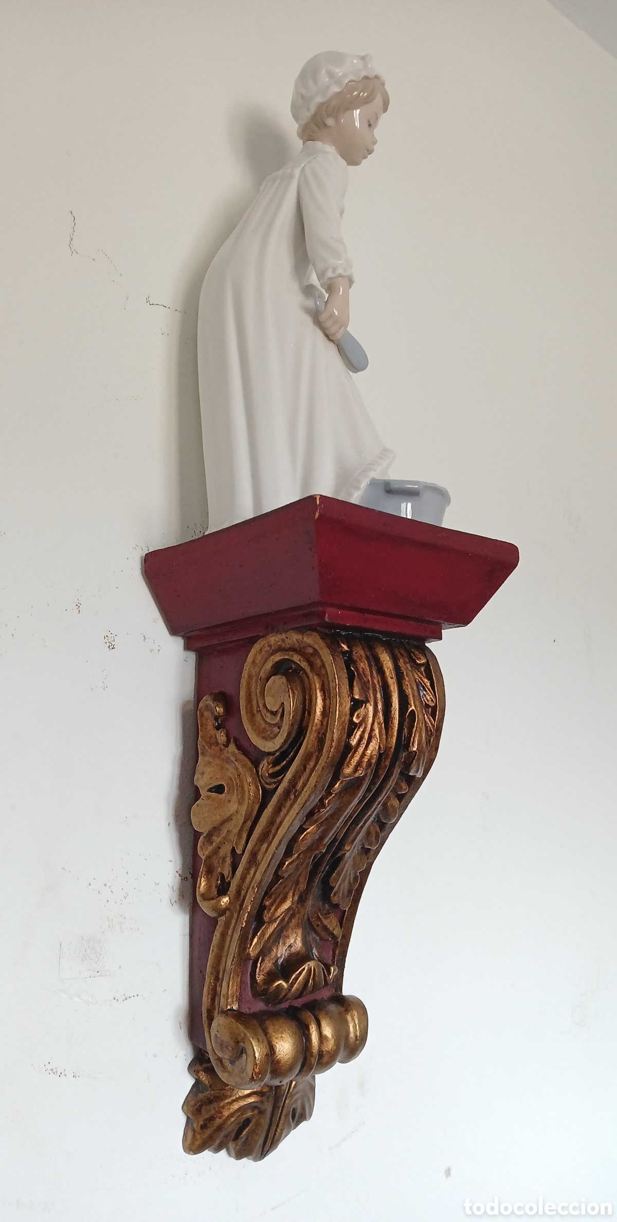 Antig&uuml;edades: Mensulas de madera tallada - Foto 12