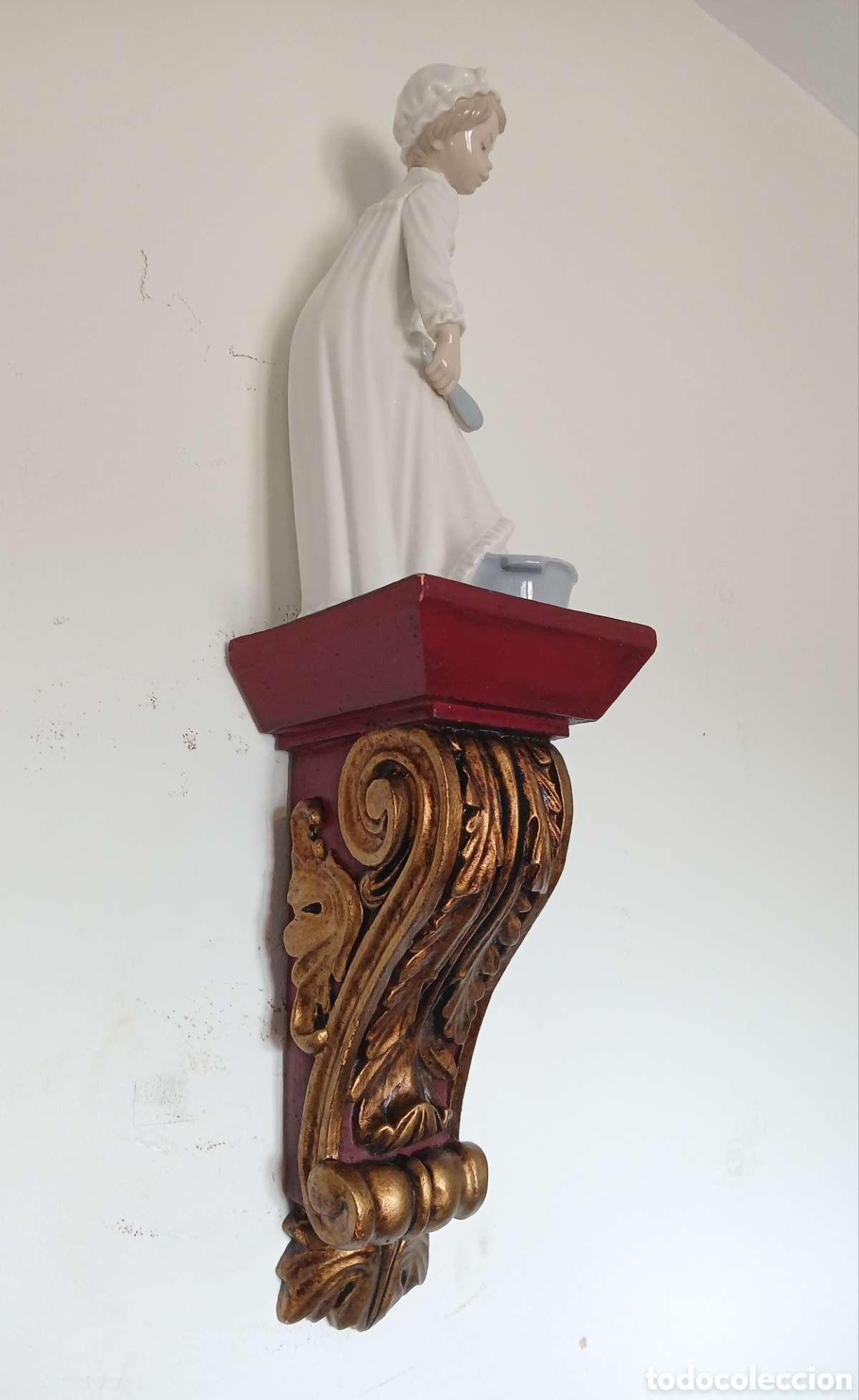 Antig&uuml;edades: Mensulas de madera tallada - Foto 13