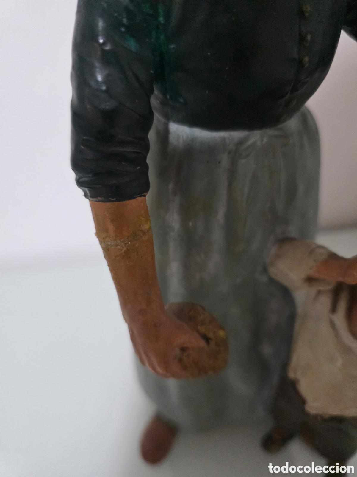 Antig&uuml;edades: Terracota policromada Bernhard Bloch - Foto 2