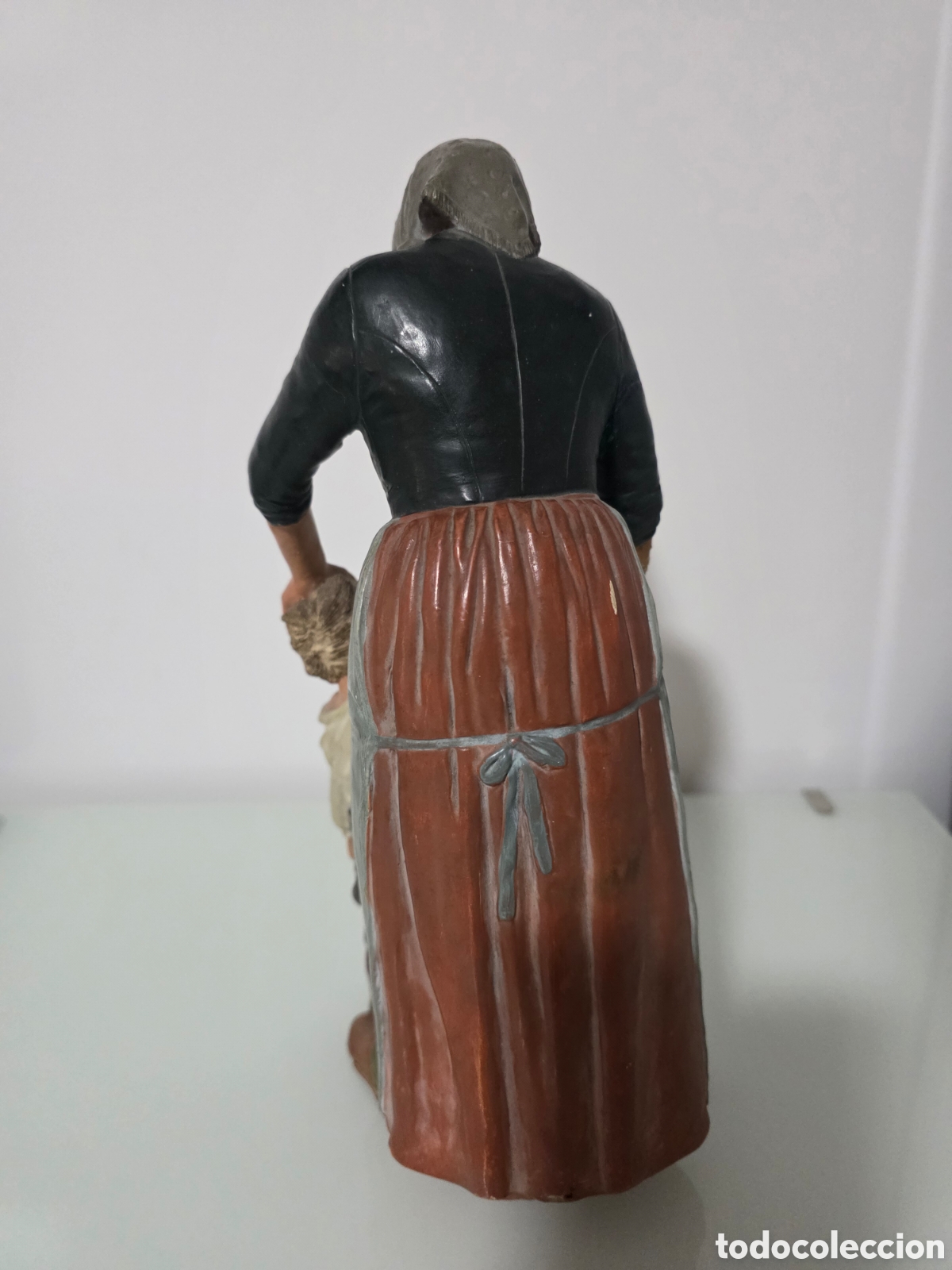 Antig&uuml;edades: Terracota policromada Bernhard Bloch - Foto 3