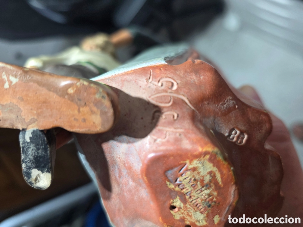 Antig&uuml;edades: Terracota policromada Bernhard Bloch - Foto 6