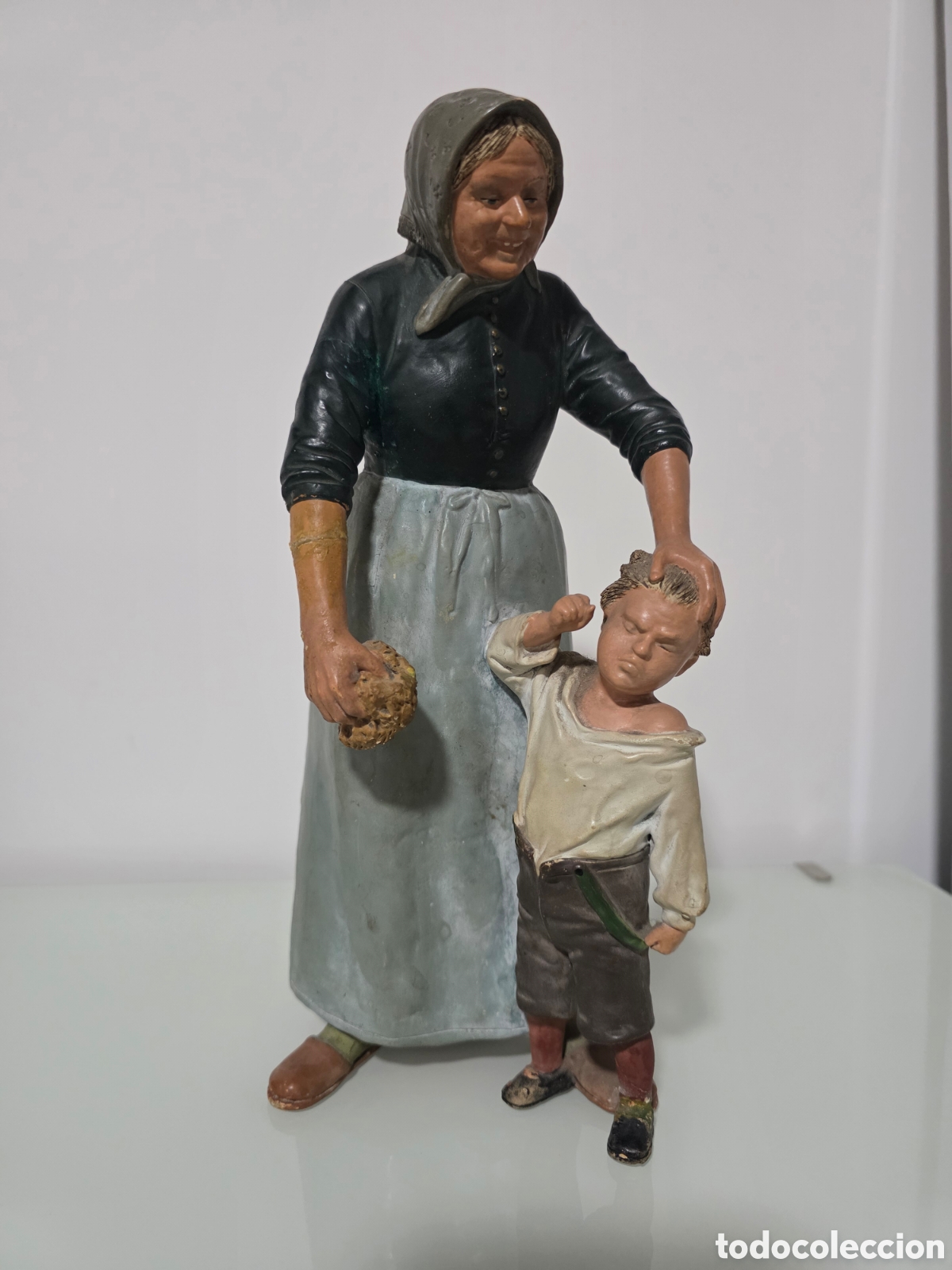 Antig&uuml;edades: Terracota policromada Bernhard Bloch