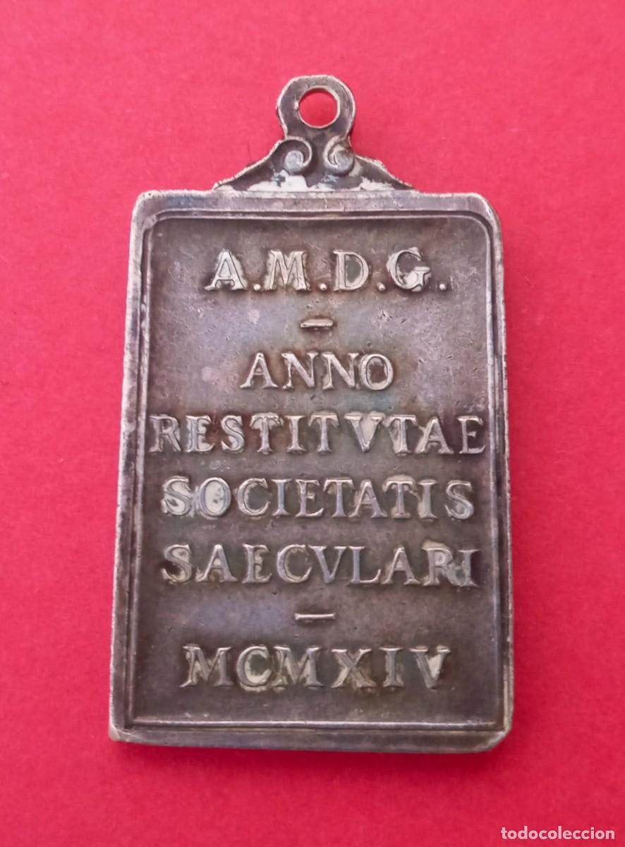 Antig&uuml;edades: Medalla Conmemorativa Jesuitas San Ignacio de Loyola A&ntilde;o 1914.