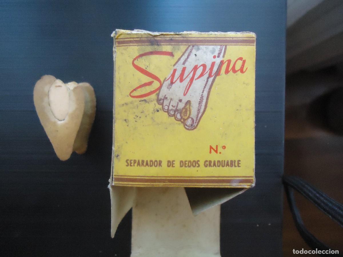 Antig&uuml;edades: separador dedos pie supina druker vintage podologo laboratorio farmacia quimica farmaceutico