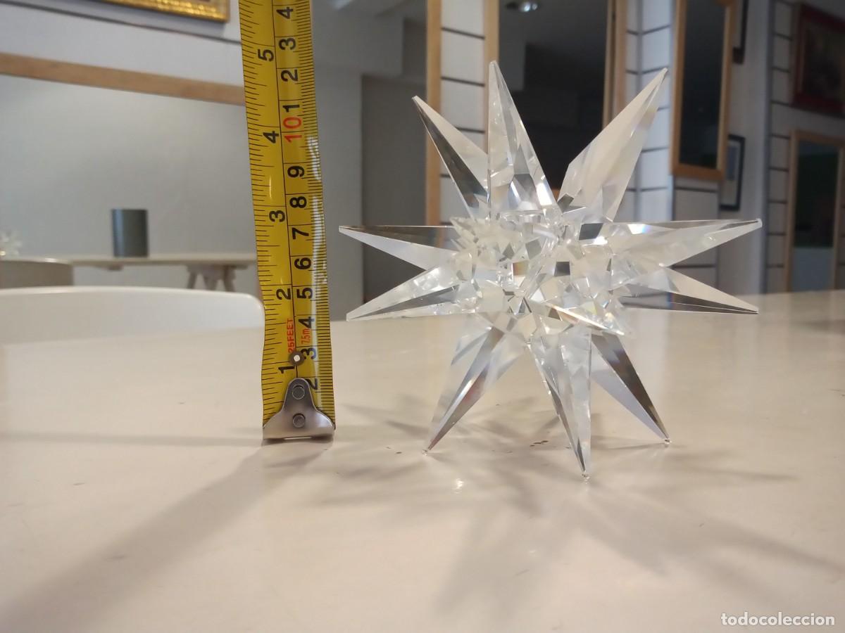 Antig&uuml;edades: CANDELABRO ESTRELLA SWAROVSKI SILVER CRYSTAL - Foto 9