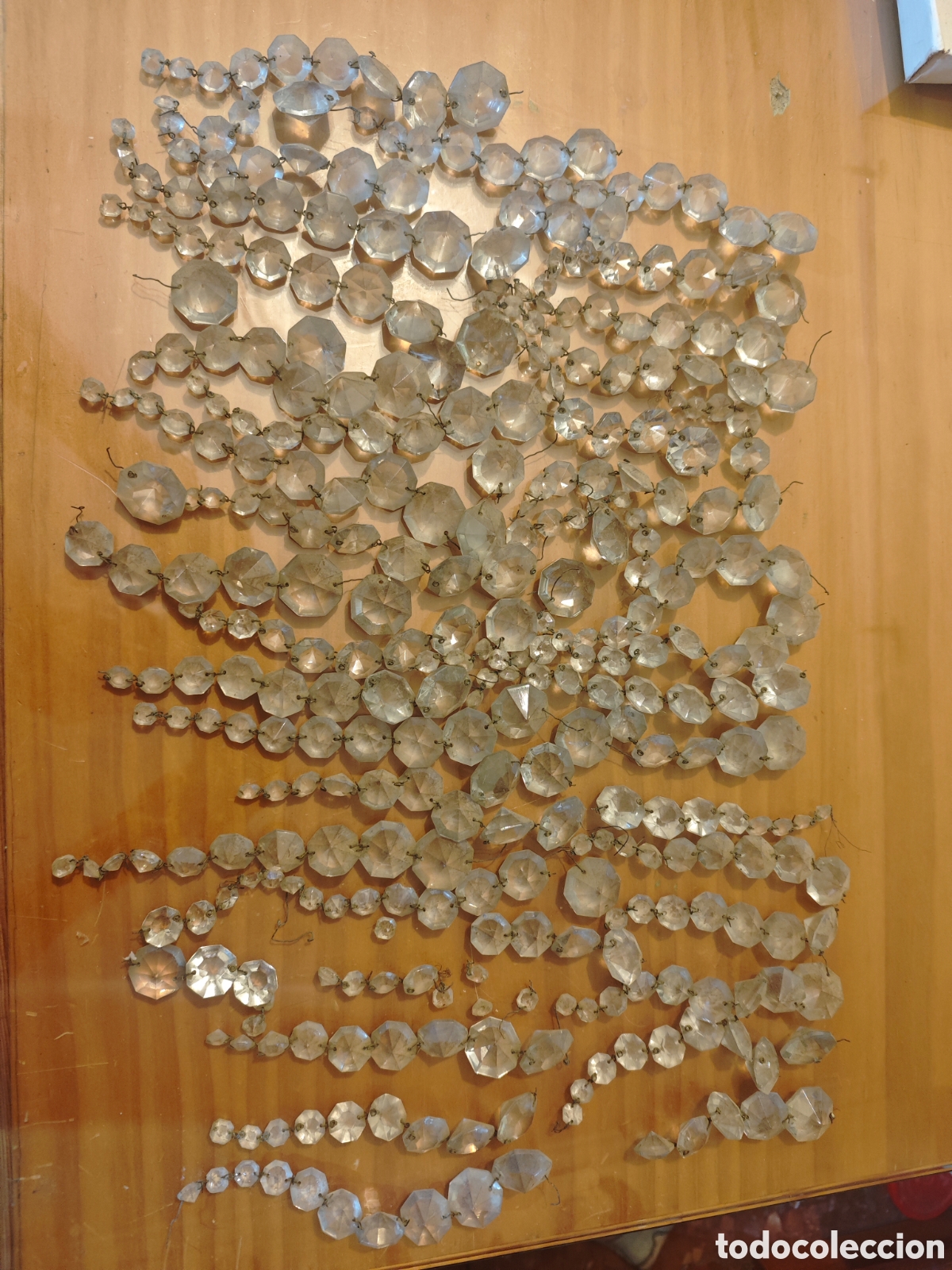 Antig&uuml;edades: Lote/Conjunto..(2 kilos).De Antiguas L&aacute;grimas de Cristal