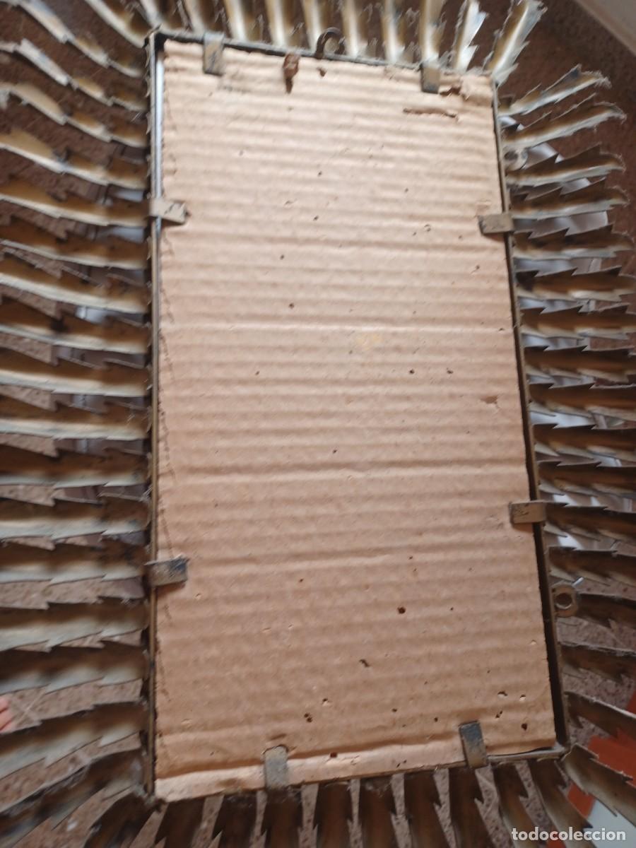 Antig&uuml;edades: Espejo antiguo en forma de sol - Foto 6