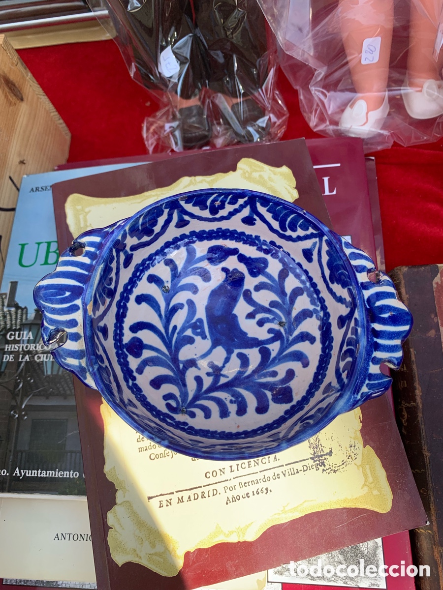 Antig&uuml;edades: ESCUDILLA, TAZON O CUENCO DE FAJALAUZA (GRANADA) - FINALES S.XIX