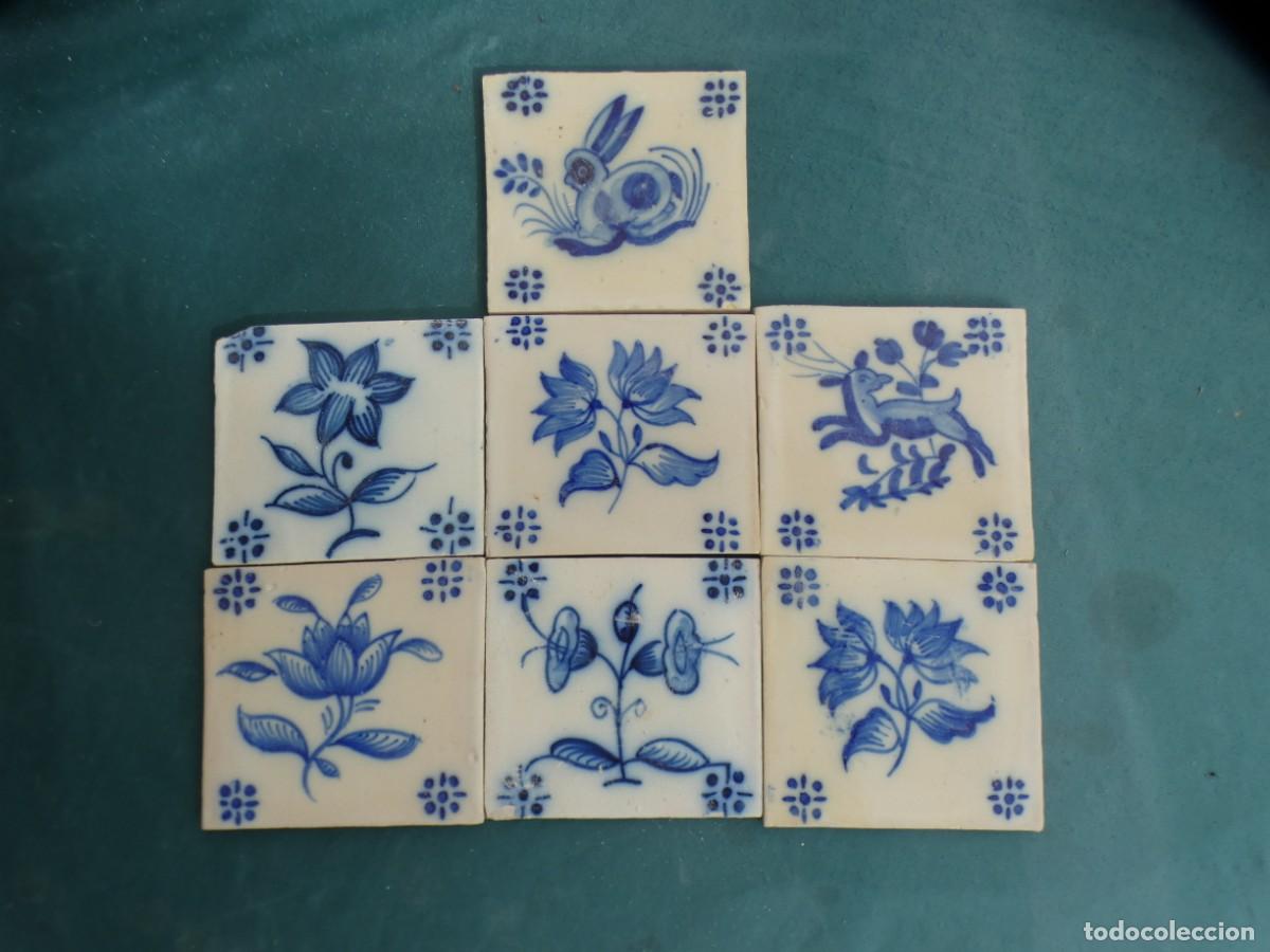 Antig&uuml;edades: Azulejo, Azulejos Portugal siglo 20, Viuva Lamego