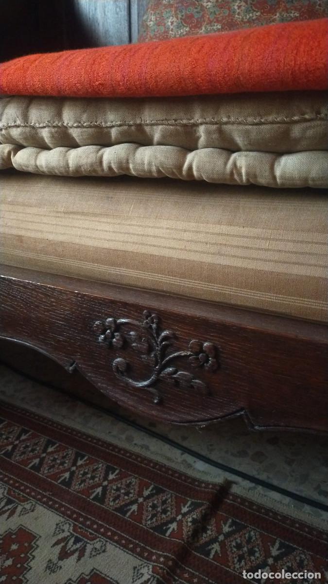 Antig&uuml;edades: Canap&eacute; cosy corner de roble macizo - Foto 2