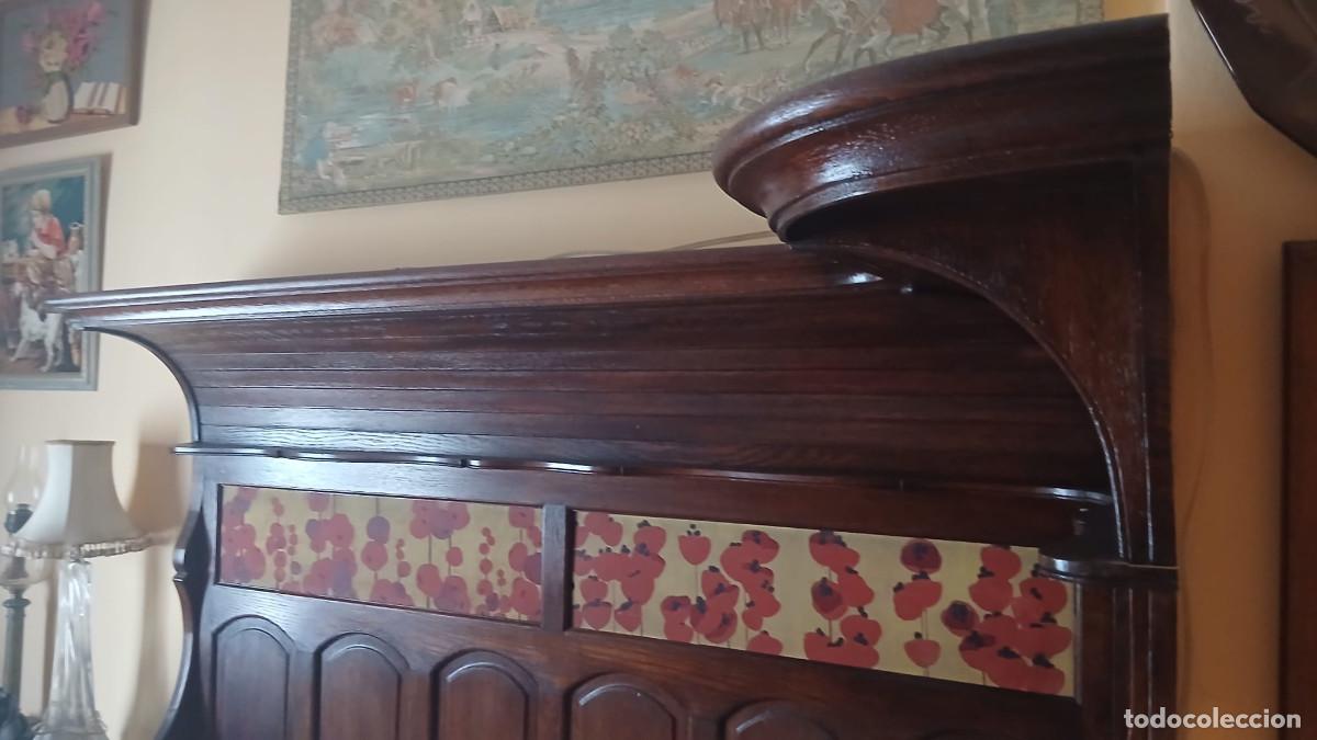 Antig&uuml;edades: Canap&eacute; cosy corner de roble macizo - Foto 5