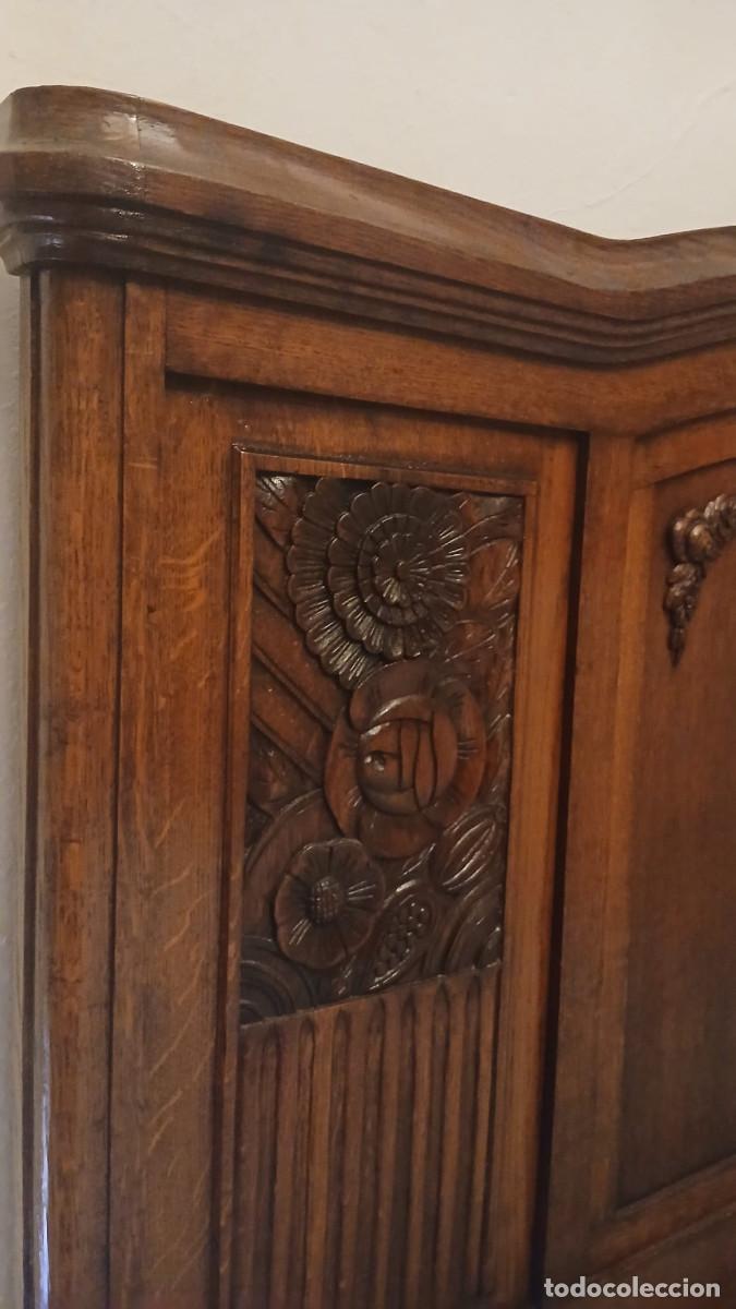 Antig&uuml;edades: Cama antigua de matrimonio - Foto 4